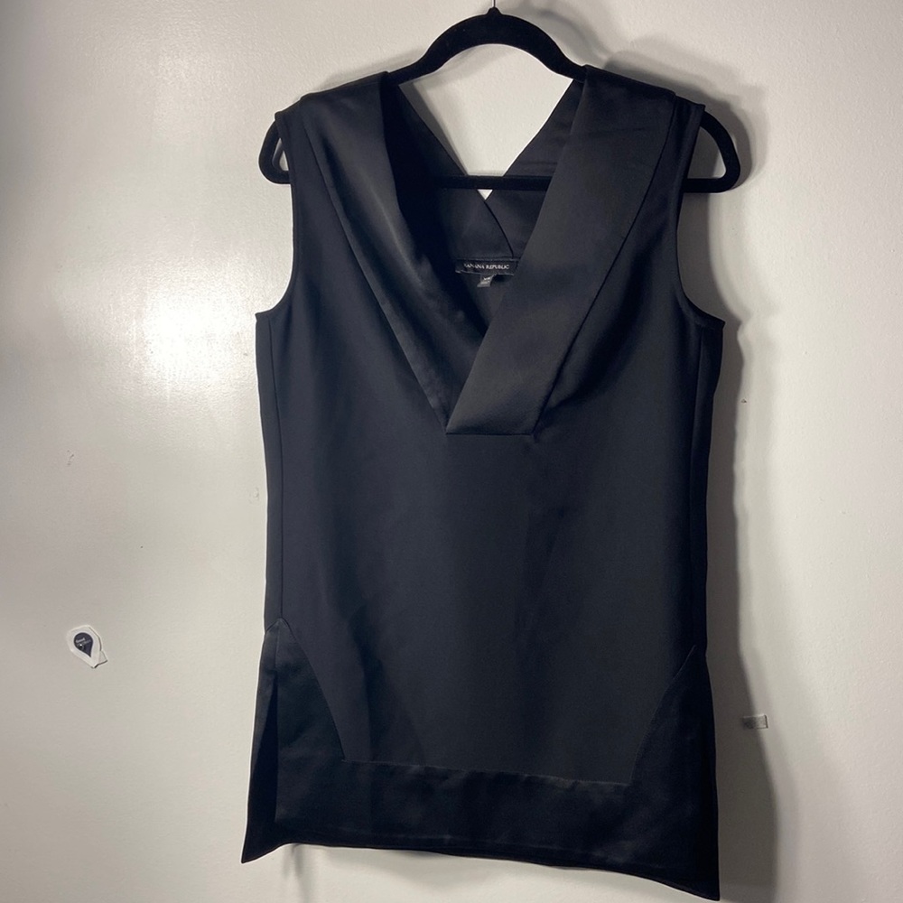 Banana Republic tuxedo top